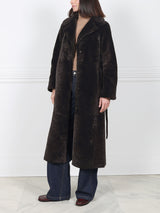 The Celine Shearling Trench Coat