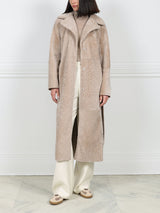 The Celine Shearling Trench Coat