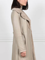 The Celine Shearling Trench Coat