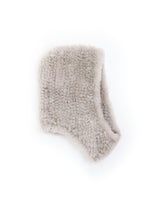 Knitted Shearling Snood