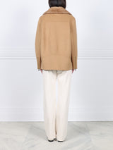 The Coyote Moon Double Face Jacket with Mink Trim