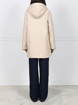 The Flurry Reversible Hooded Mink Coat