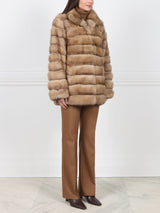 The Grace Sable Fur Jacket