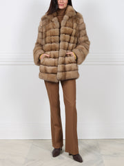 The Grace Sable Fur Jacket