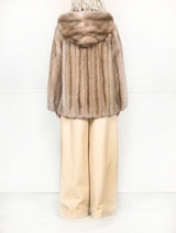 The Honey Sable Fur Jacket