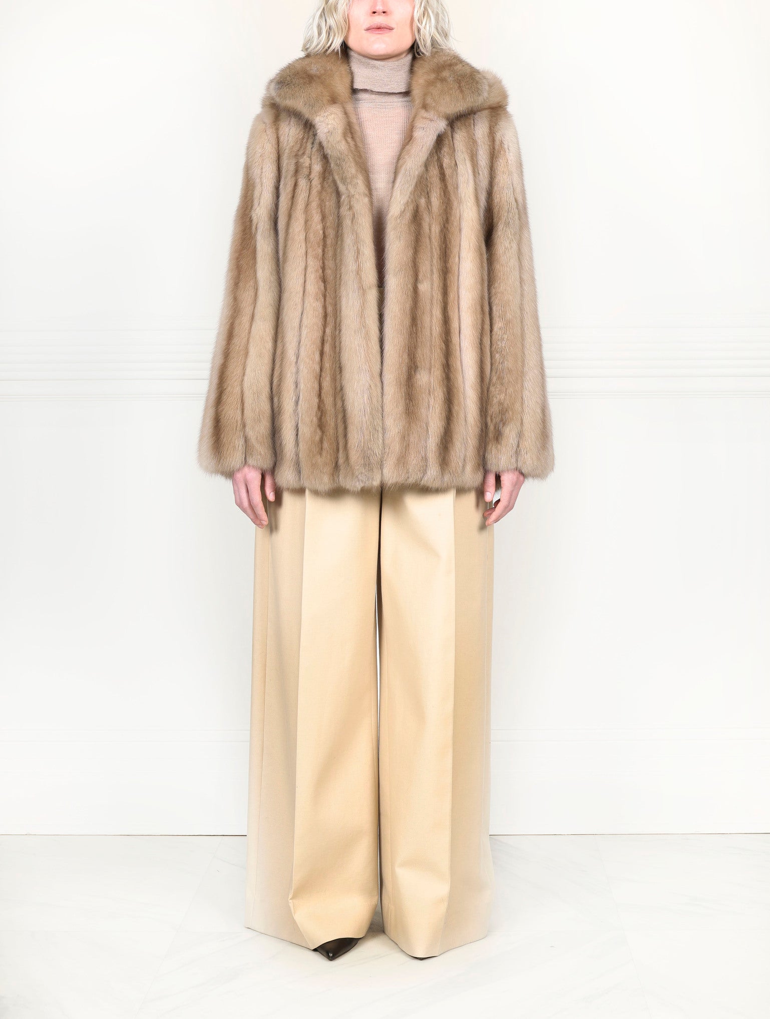The Honey Sable Fur Jacket