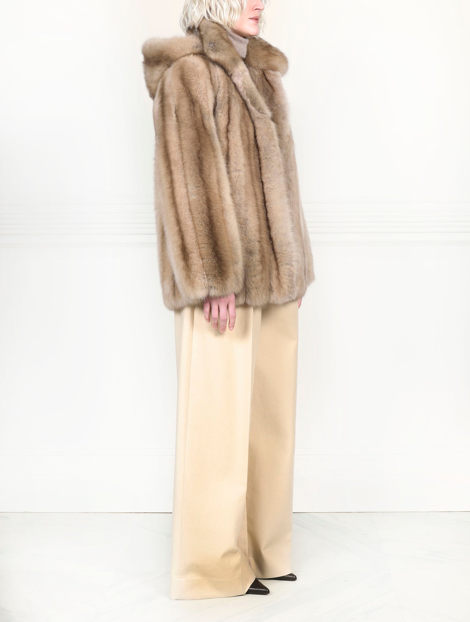 The Honey Sable Fur Jacket