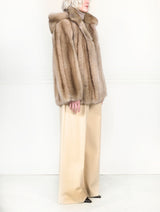 The Honey Sable Fur Jacket