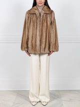 The Honey Sable Fur Jacket