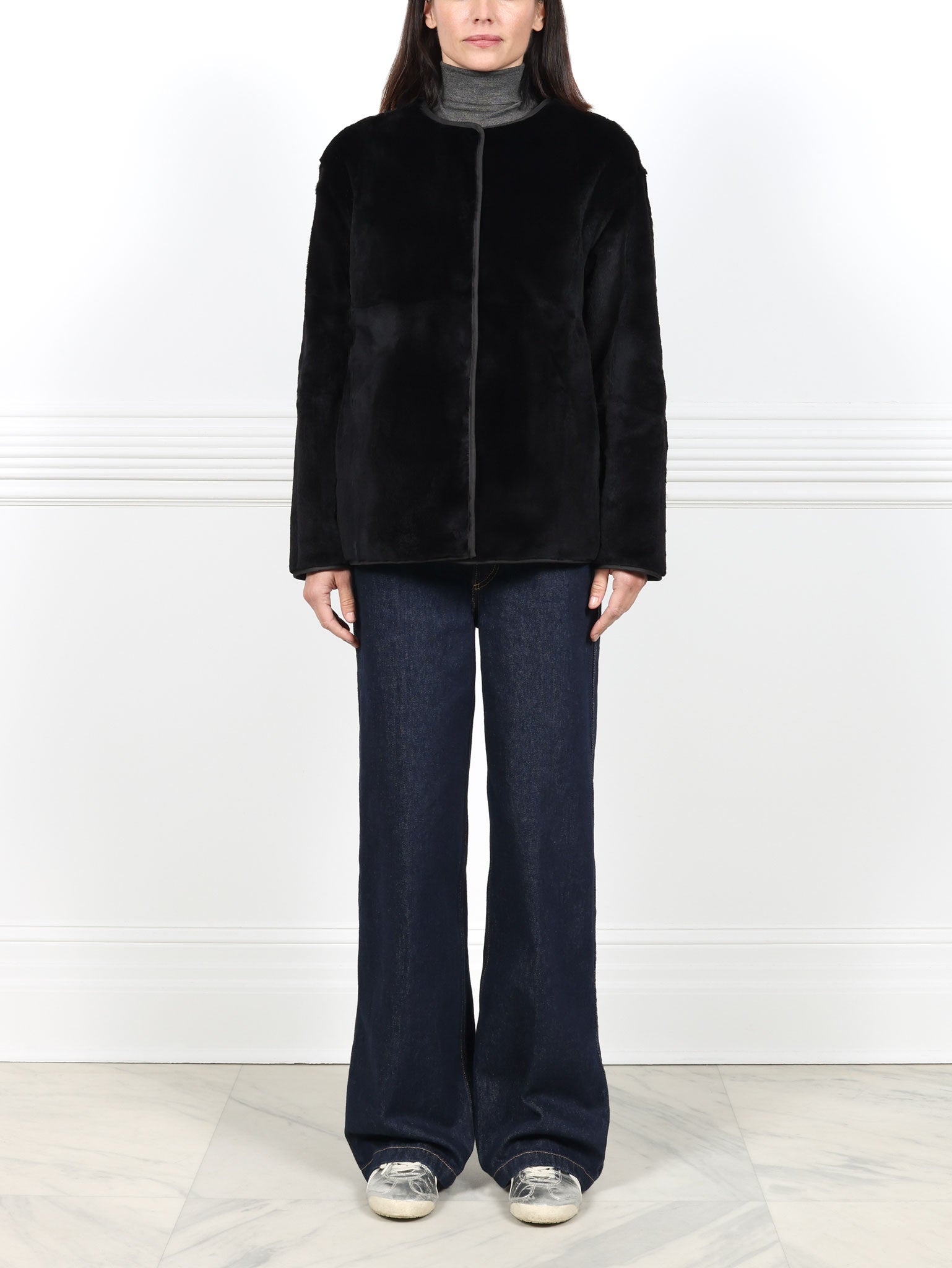 The Thunder Reversible Quilted and Fur Jacket