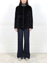 The Thunder Reversible Quilted and Fur Jacket