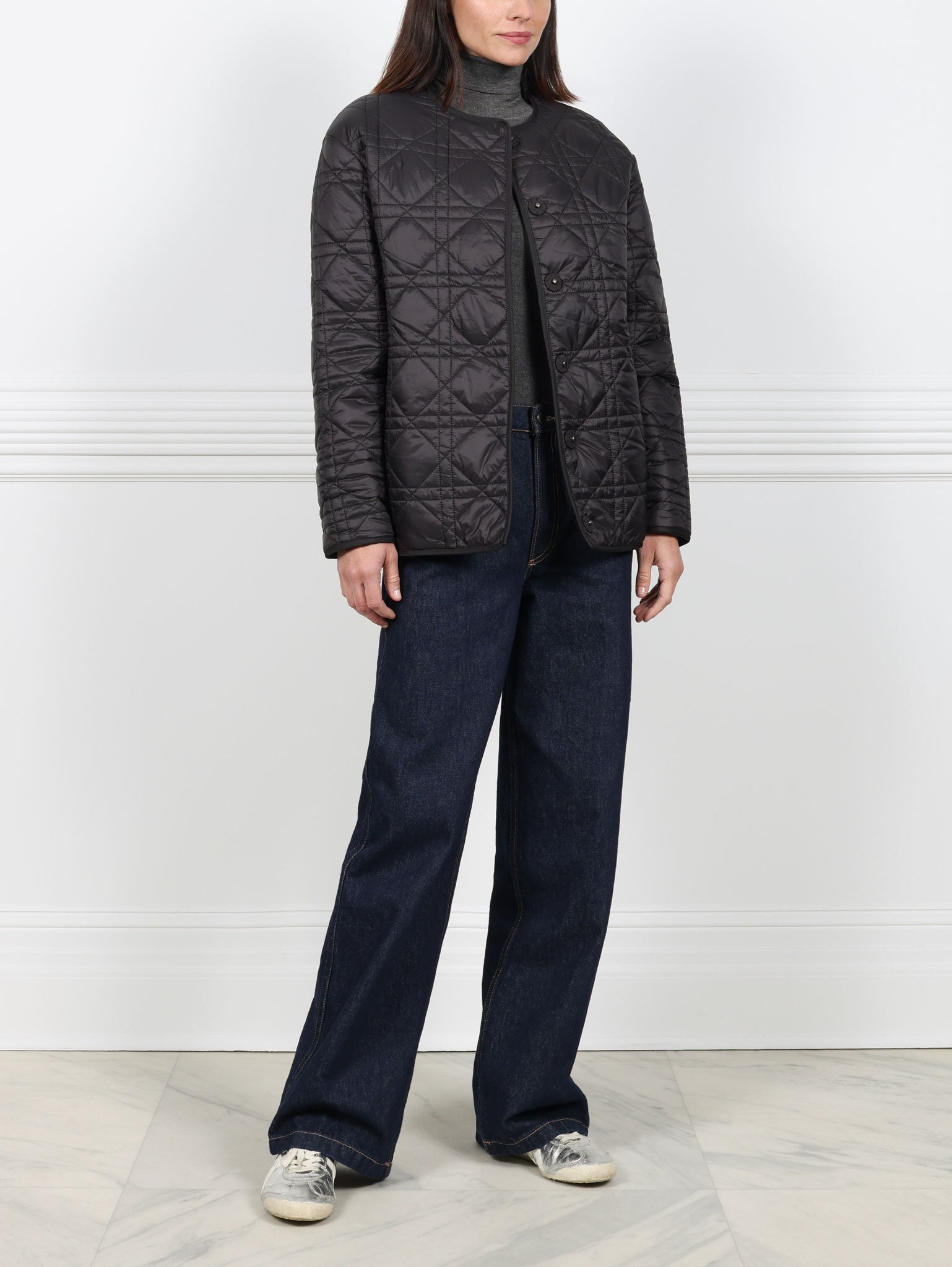 The Thunder Reversible Quilted and Fur Jacket