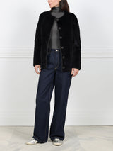 The Thunder Reversible Quilted and Fur Jacket