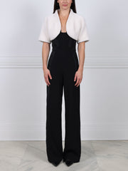 The Oval Shearling Shrug