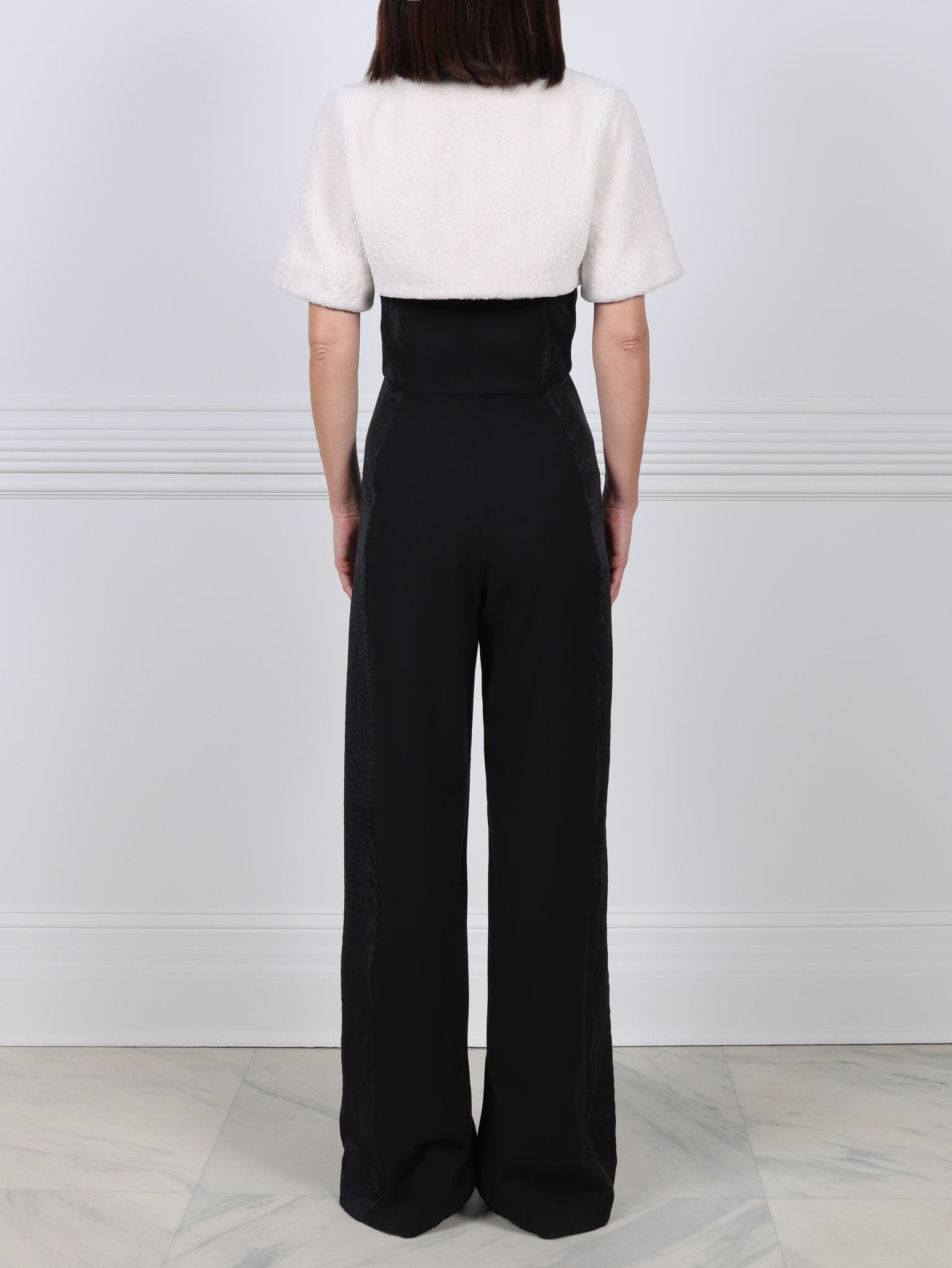 The Oval Shearling Shrug