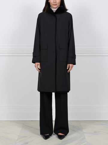 The Robin Sheared Mink Fur Storm Coat