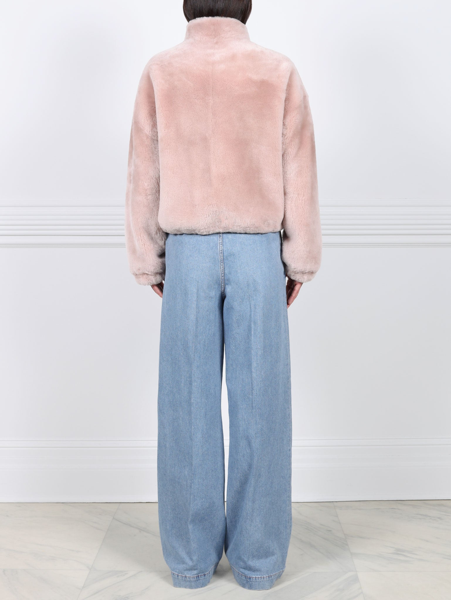 The Minnie Shearling Bomber Jacket