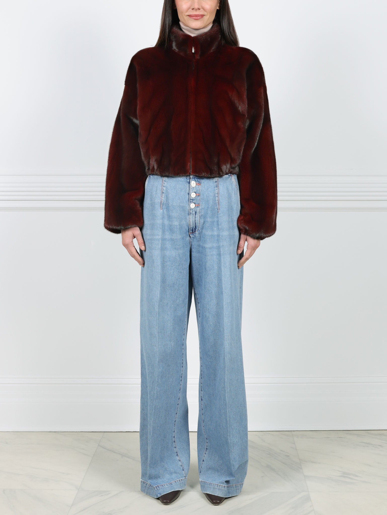 The Lida Mink Fur Jacket