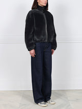 The Minnie Shearling Bomber Jacket