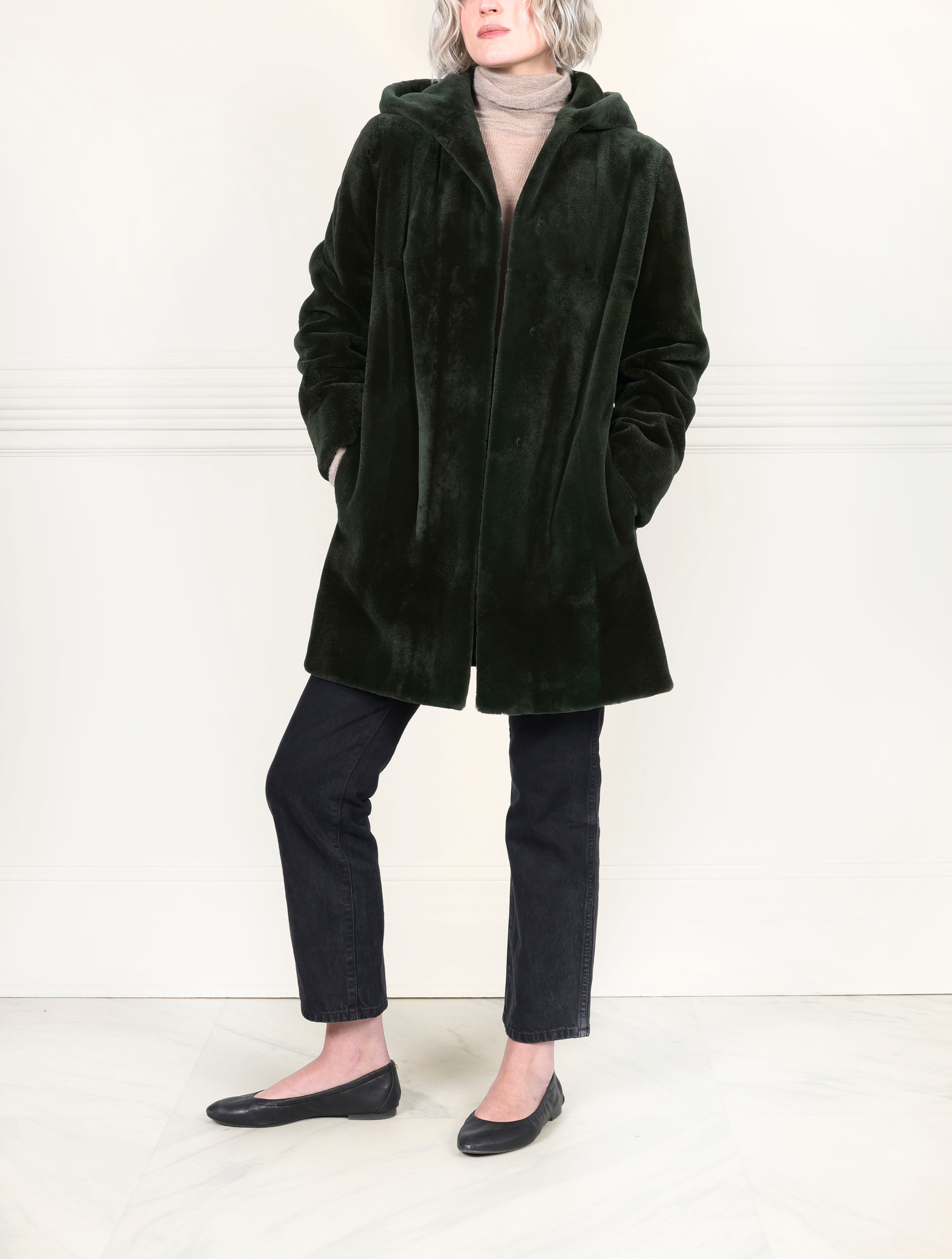 The Ollie Sheared Mink Coat