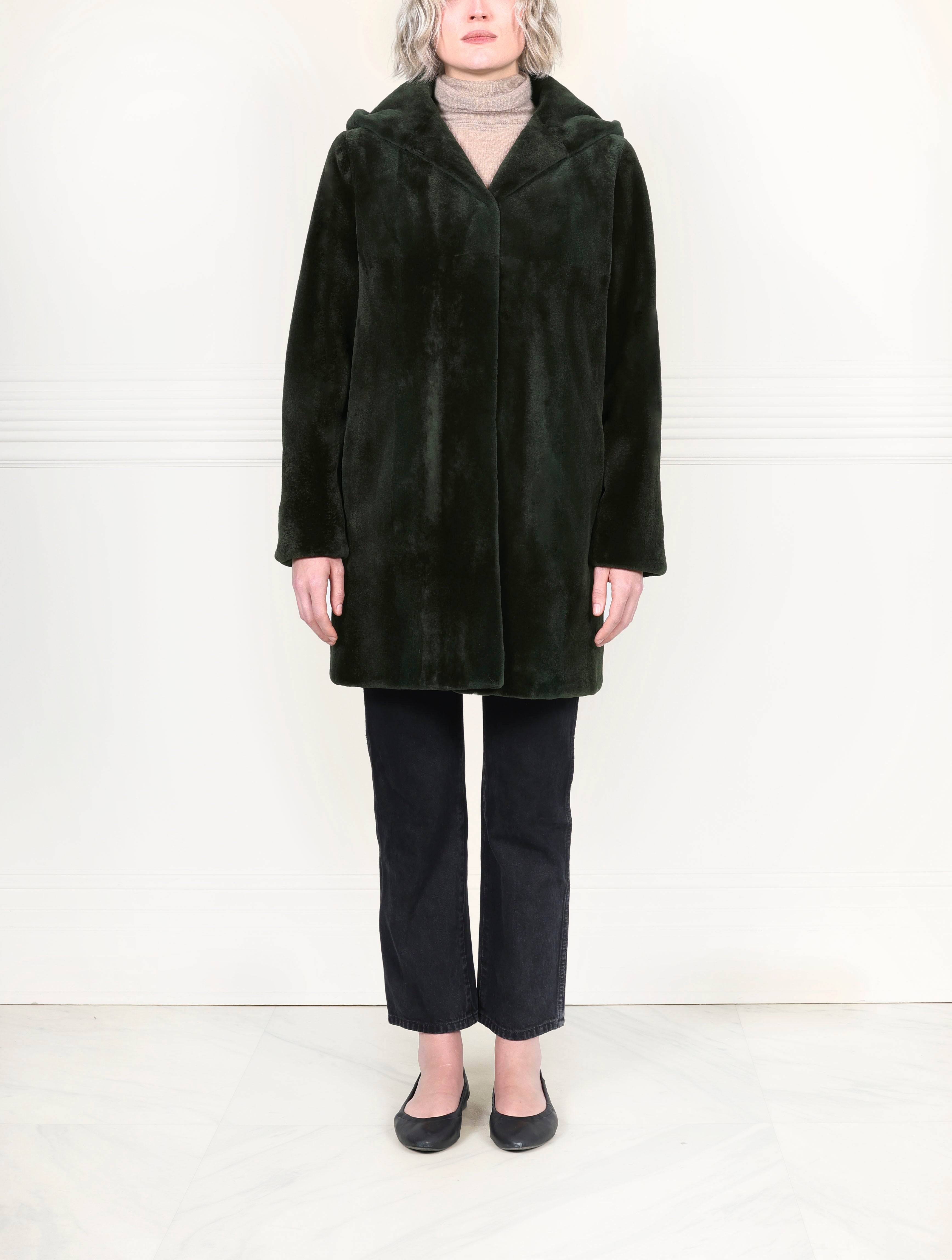 The Ollie Sheared Mink Coat