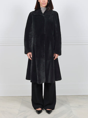 Trumpet Shearling Coat