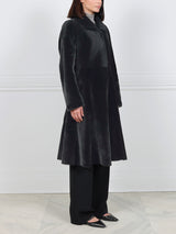 Trumpet Shearling Coat