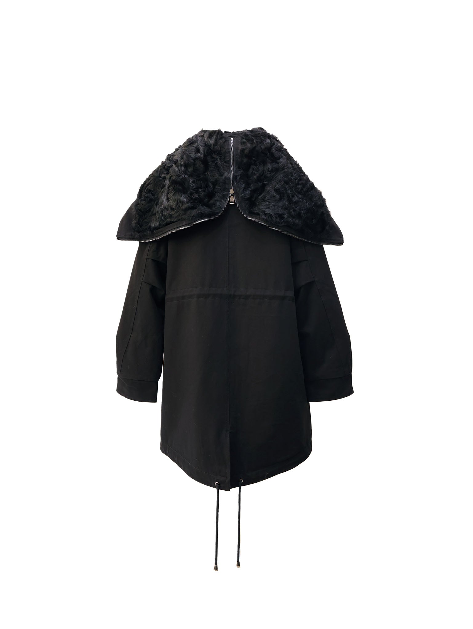 The Mahogany Shearling Lined Coat