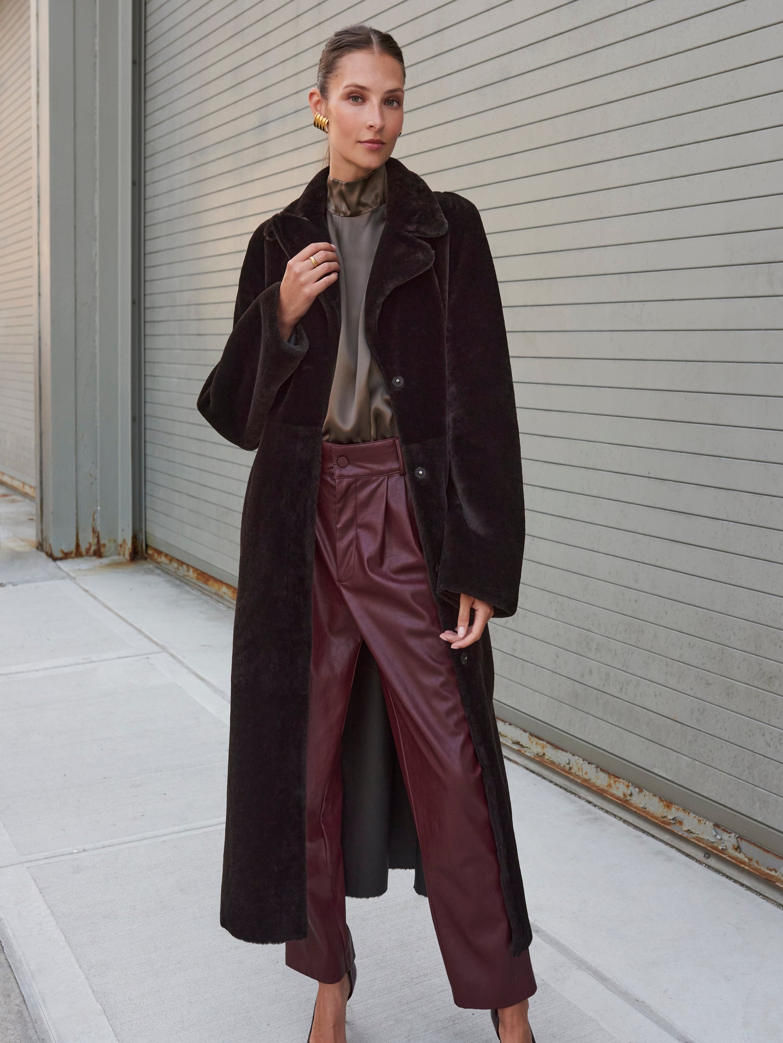 The Celine Shearling Coat