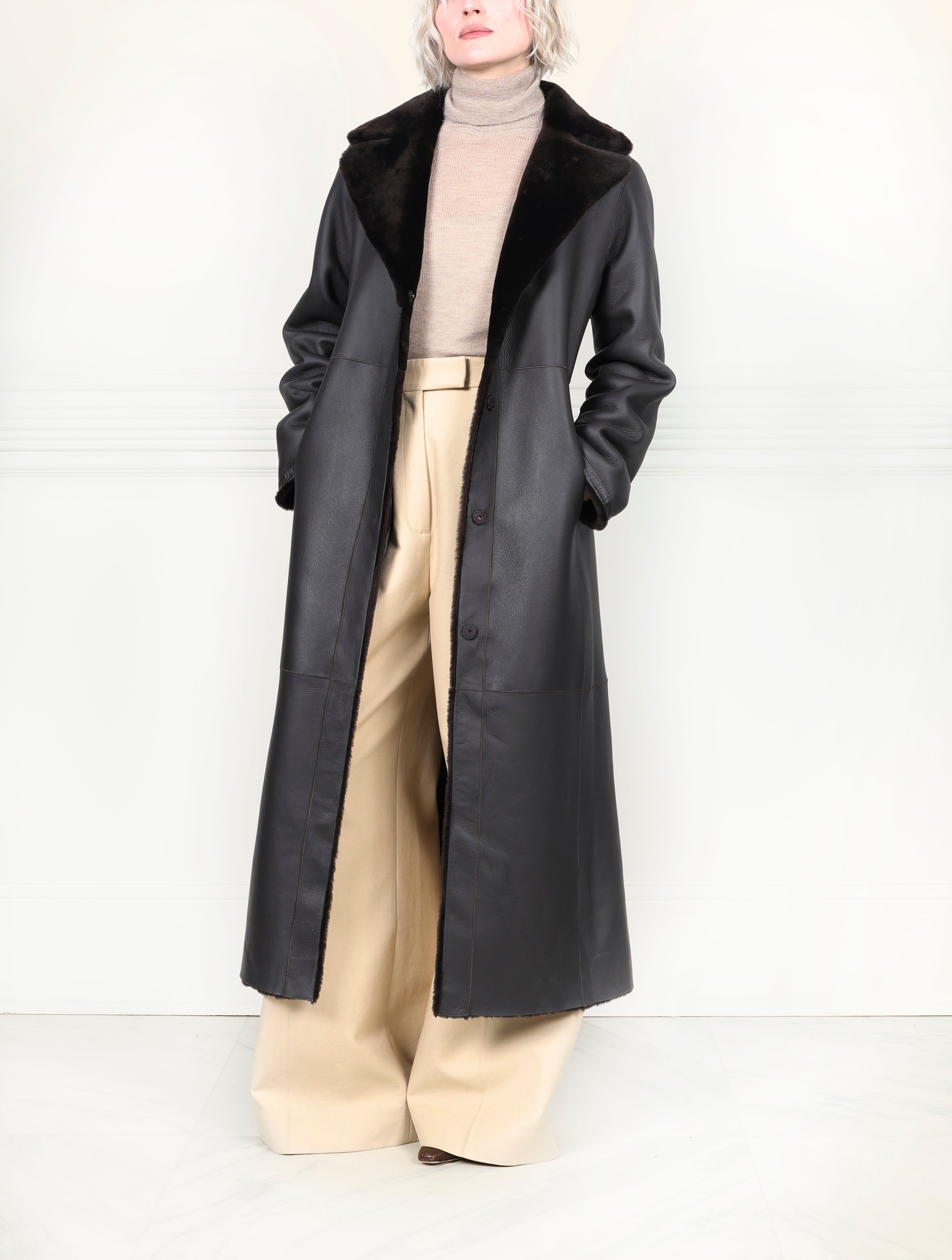 The Celine Shearling Coat