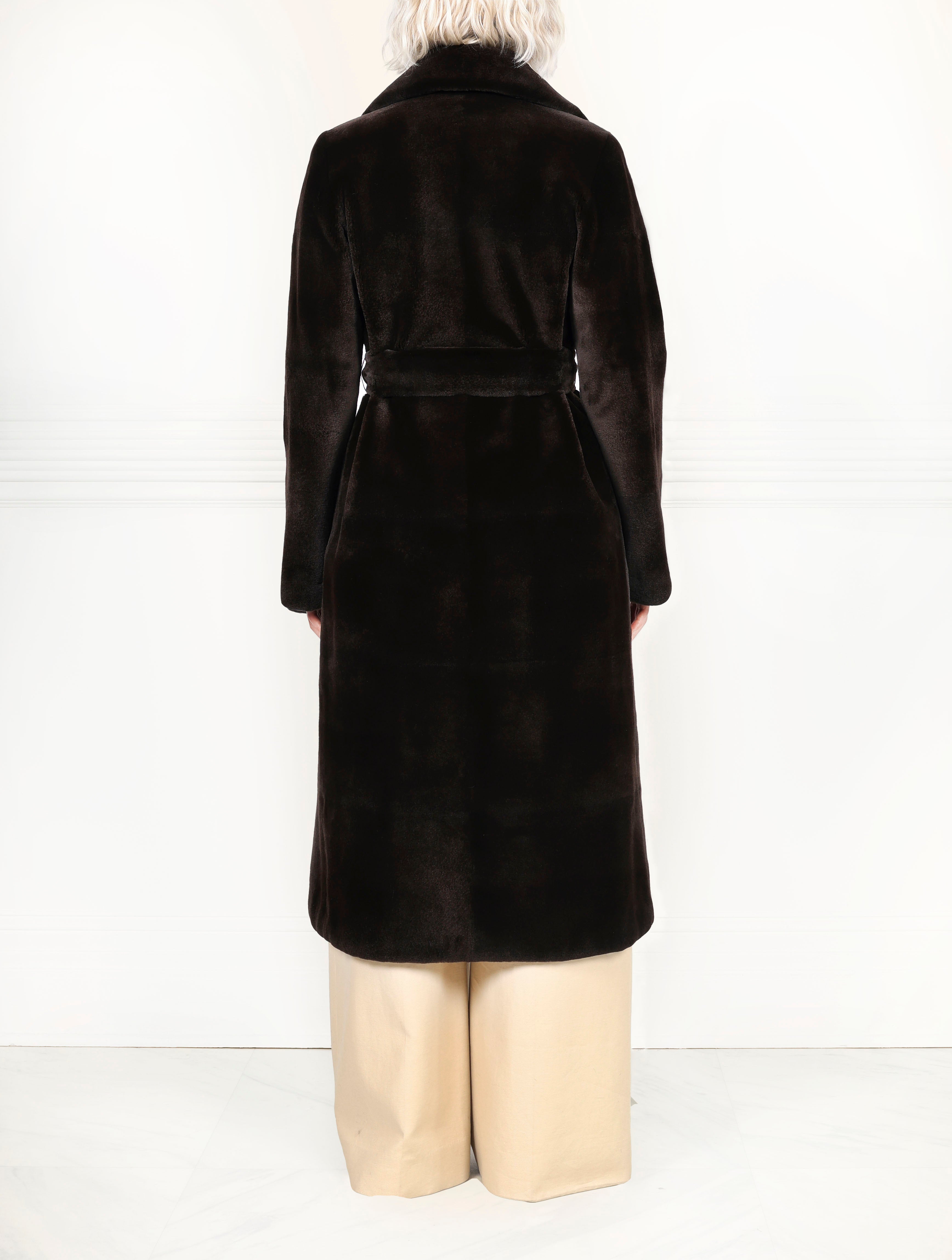 The Kira Sheared Mink Coat