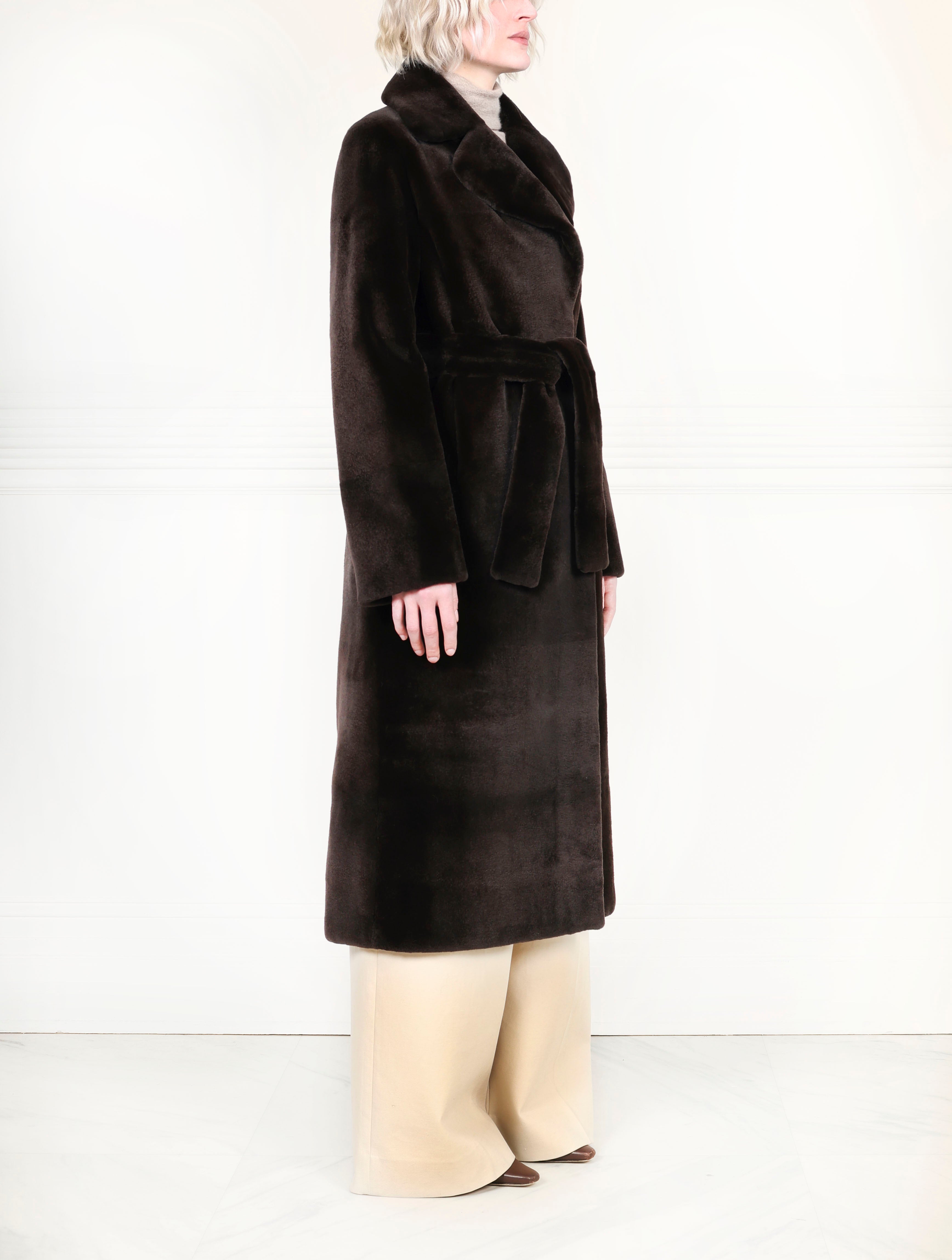 The Kira Sheared Mink Coat