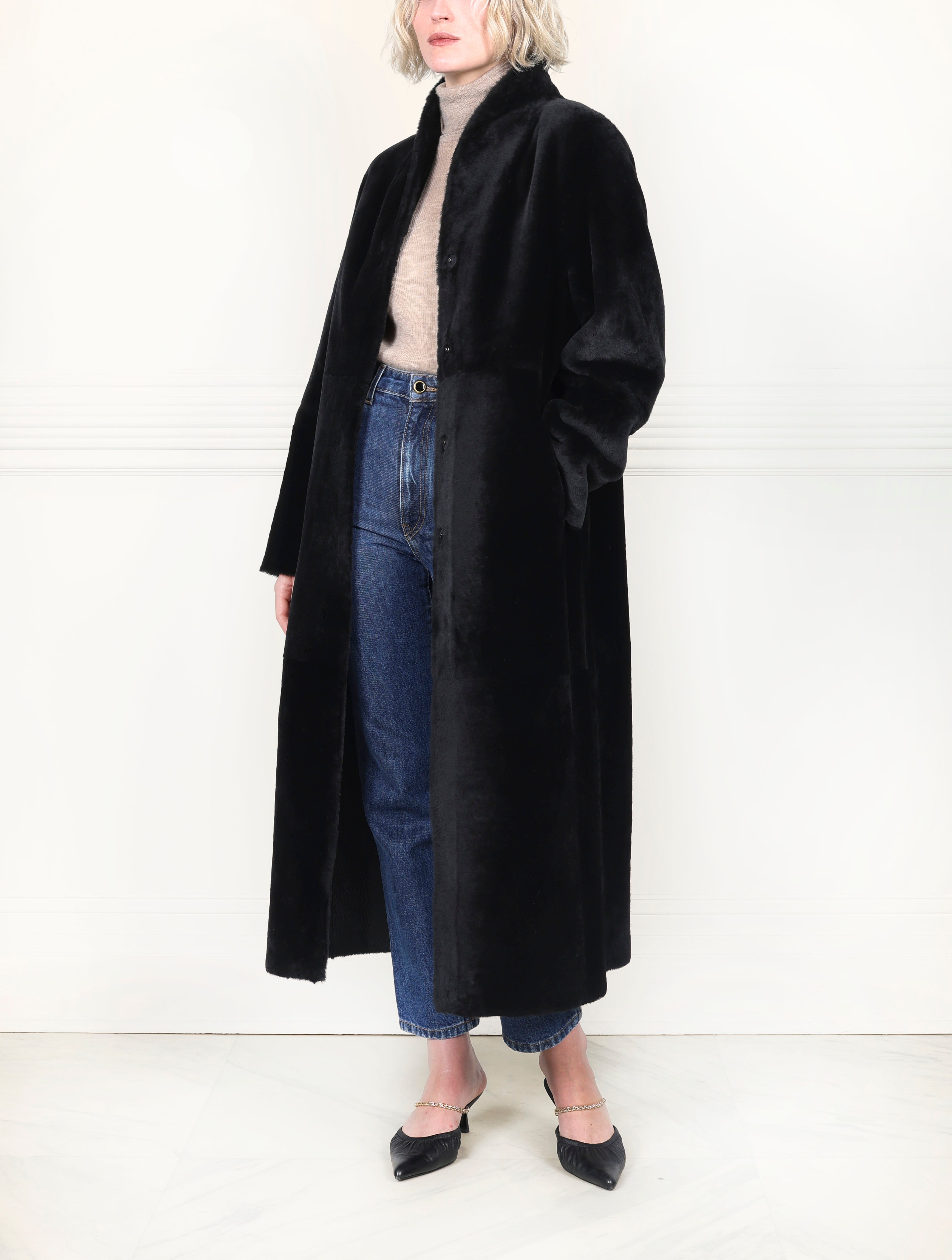 The Cleopatra Shearling Coat