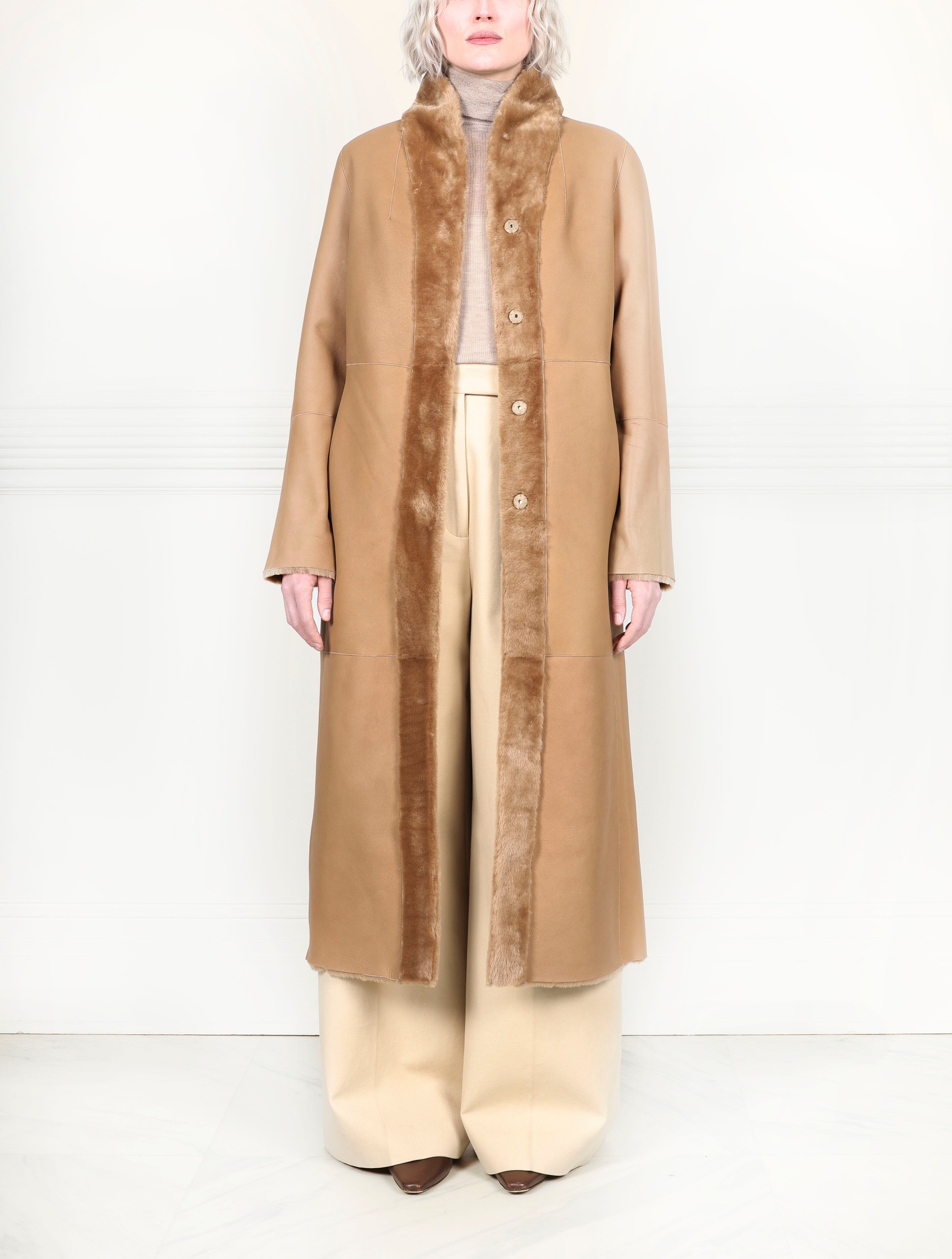 The Cleopatra Shearling Coat