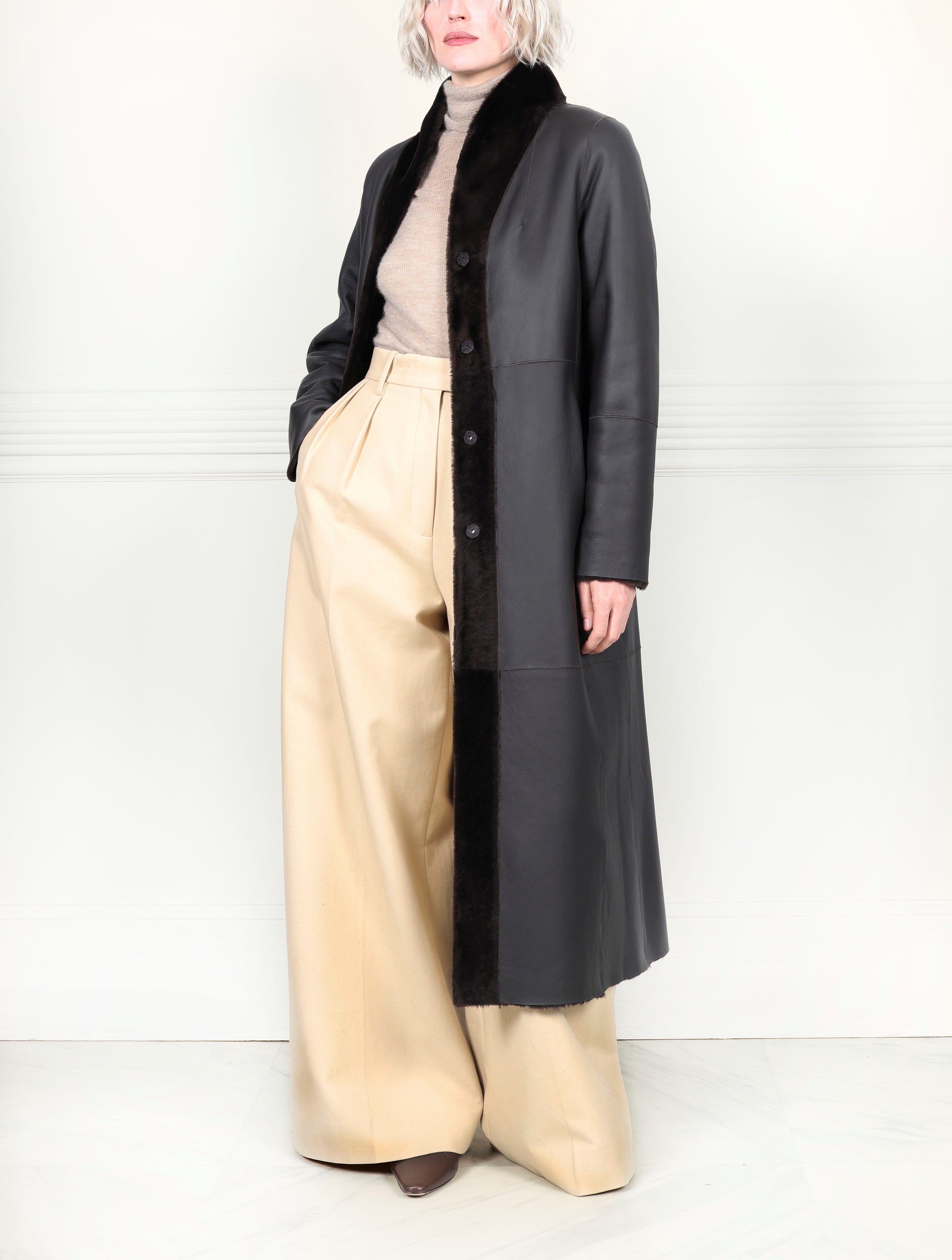 The Cleopatra Shearling Coat