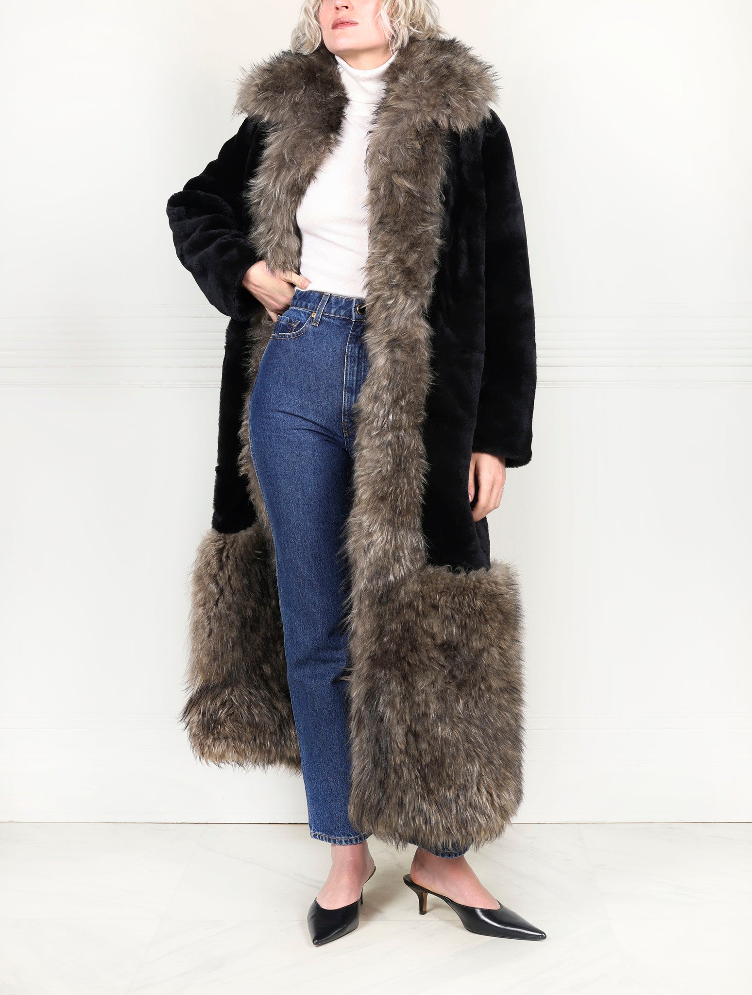 The Fiora Shearling Coat