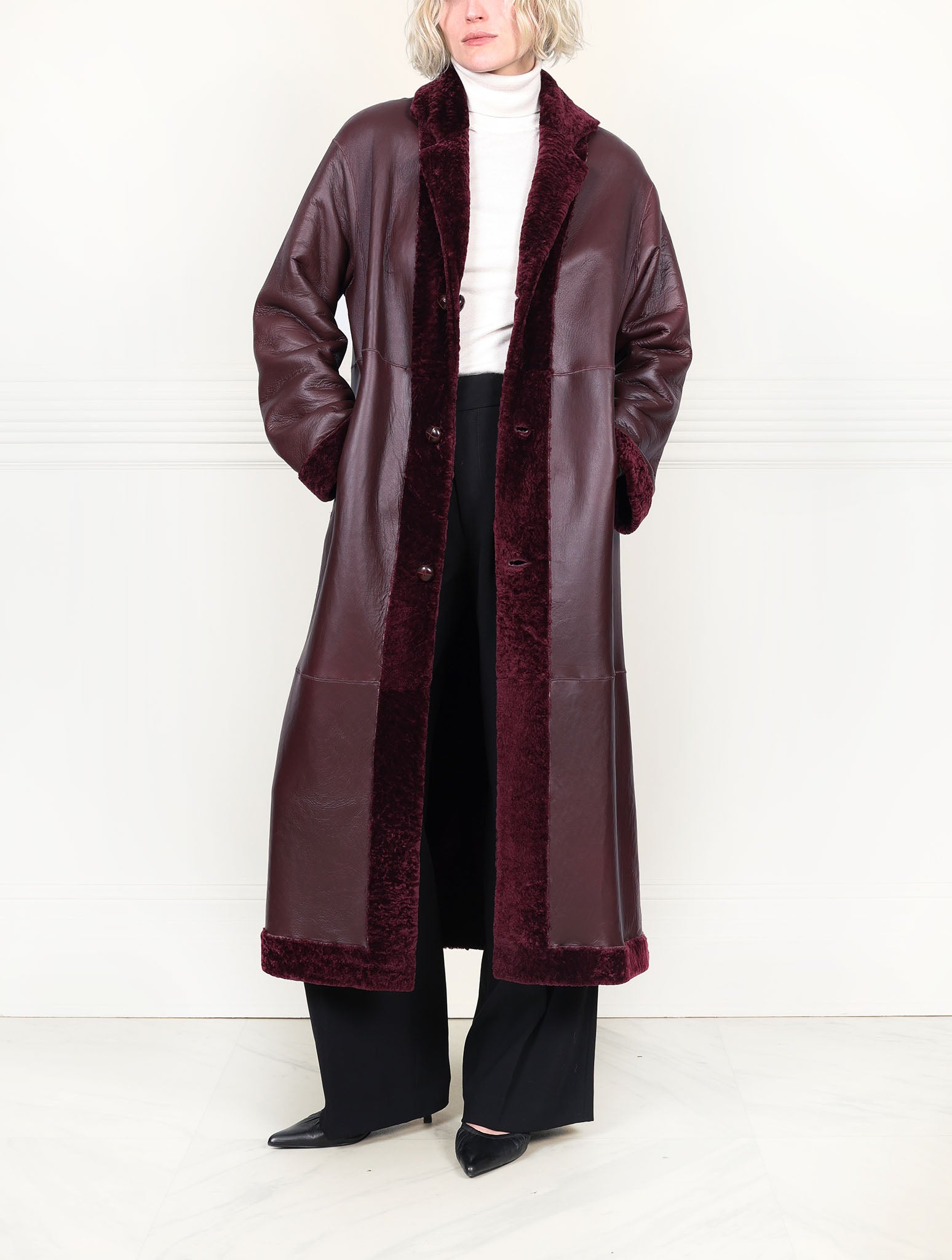 The Geneva Shearling Coat