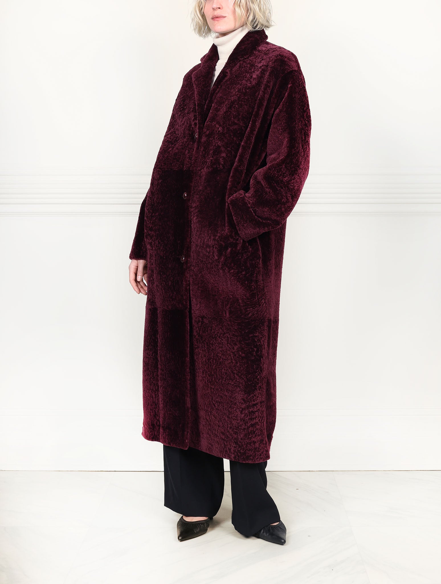 The Geneva Shearling Coat