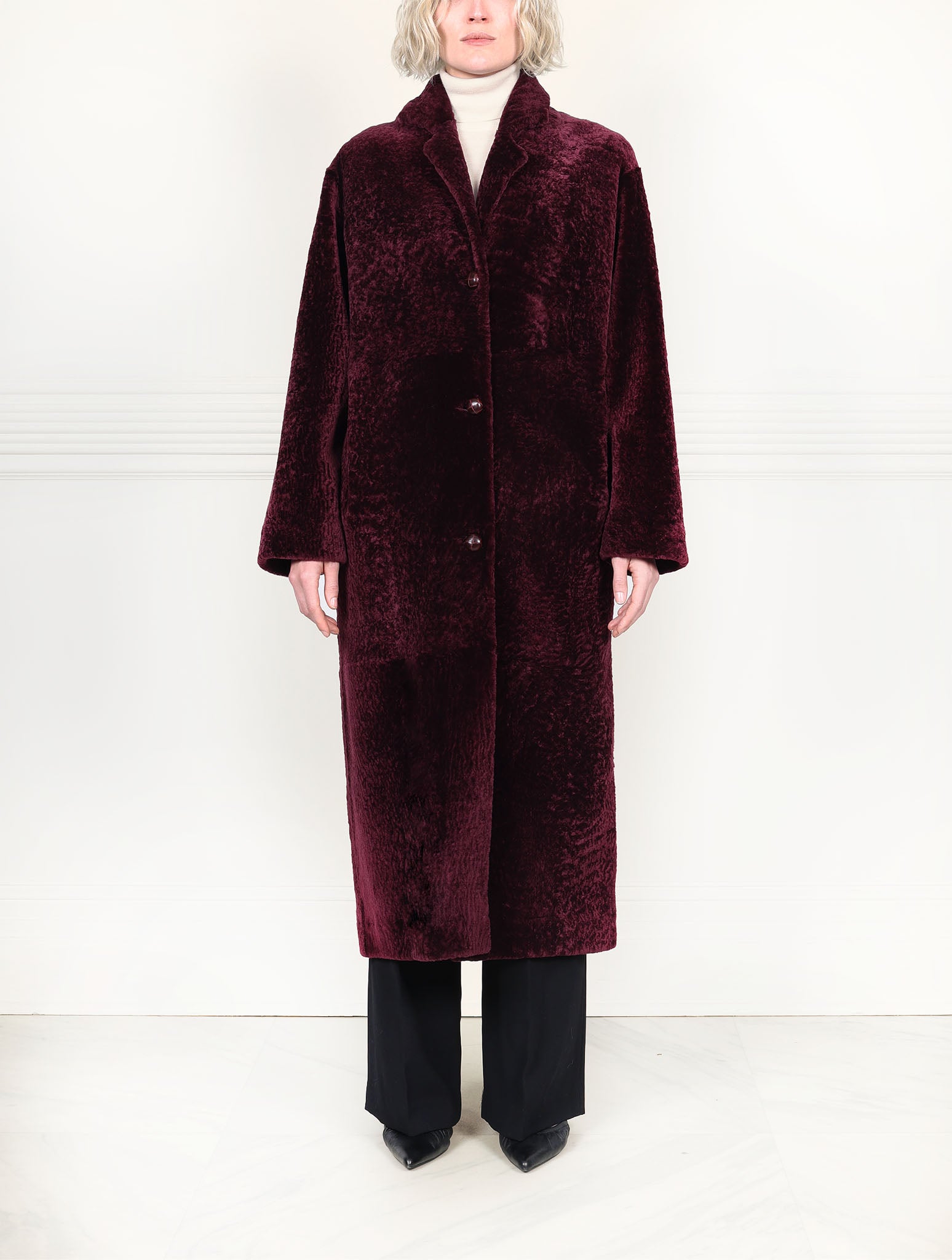 The Geneva Shearling Coat