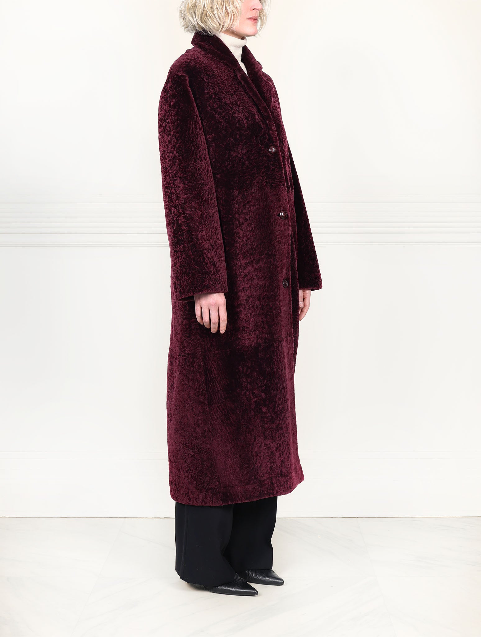 The Geneva Shearling Coat