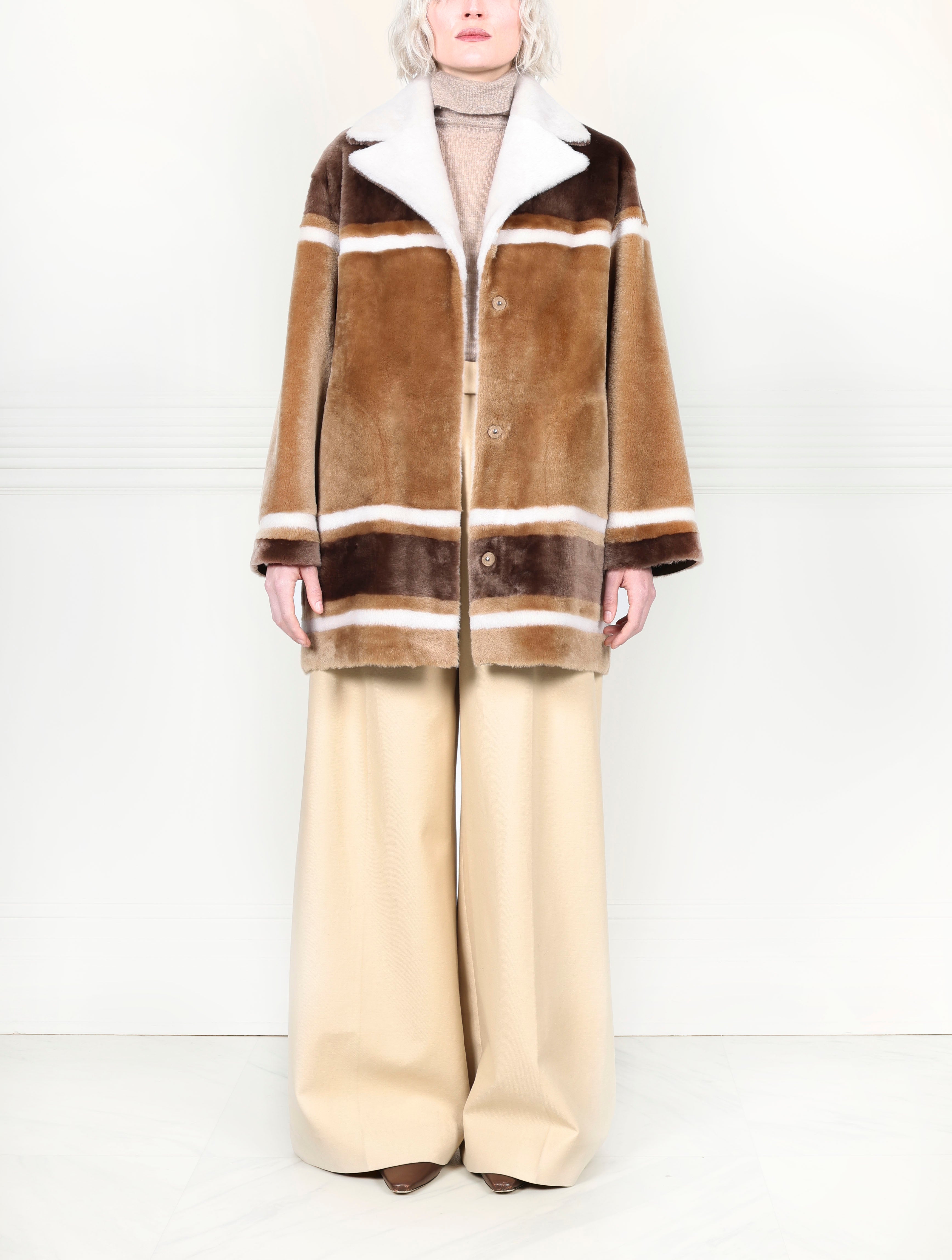 The Sienna Shearling Coat