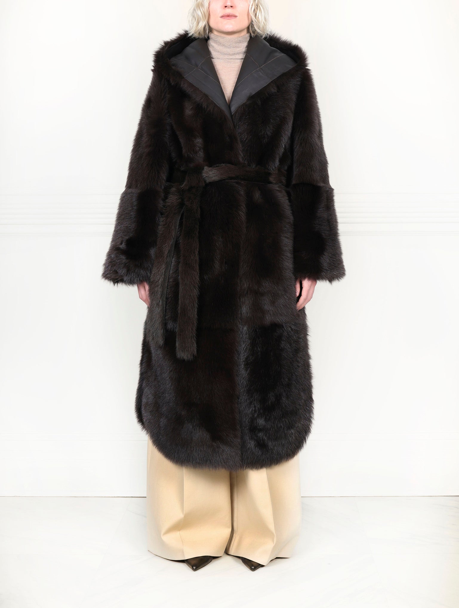 The Calista Shearling Coat