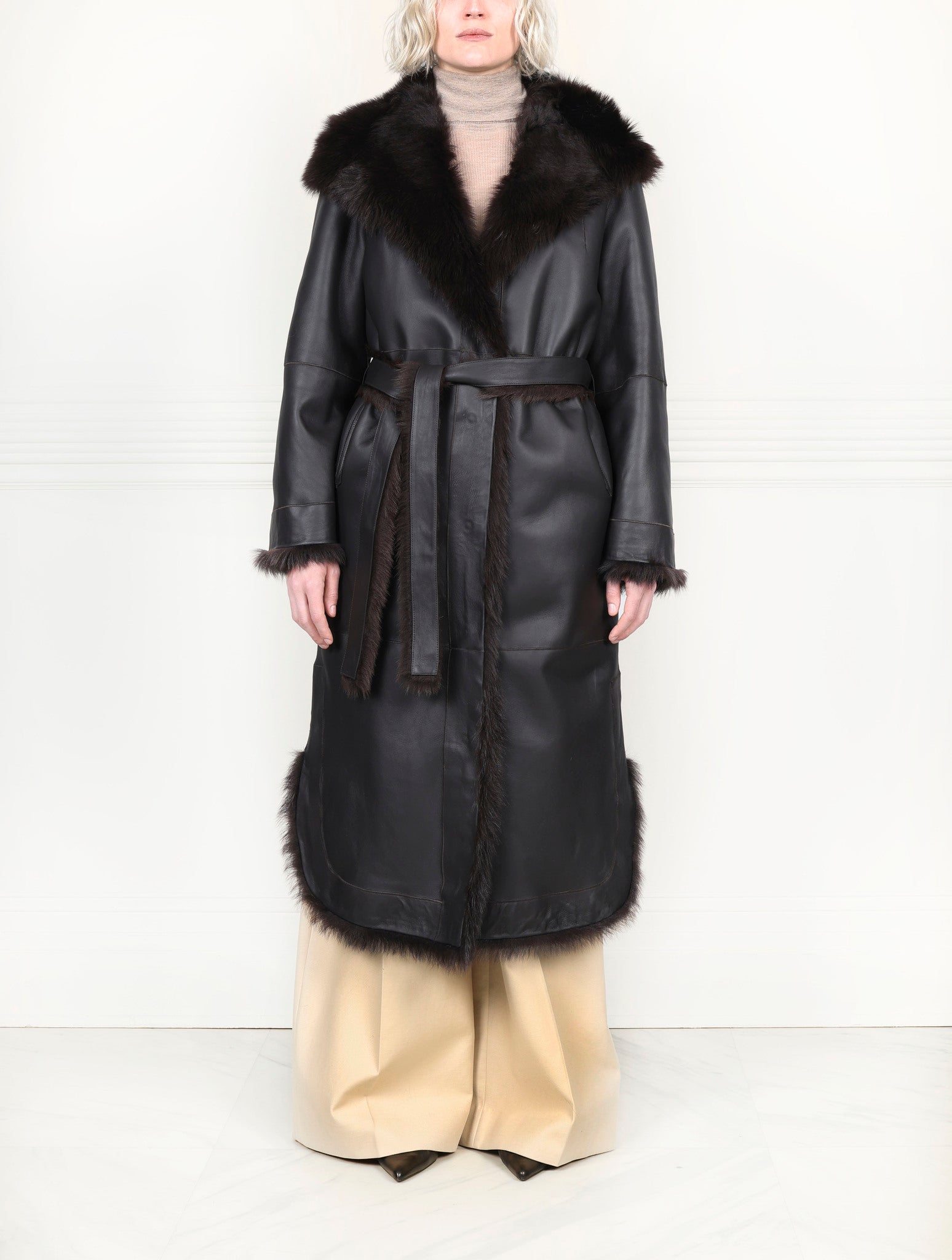 The Calista Shearling Coat