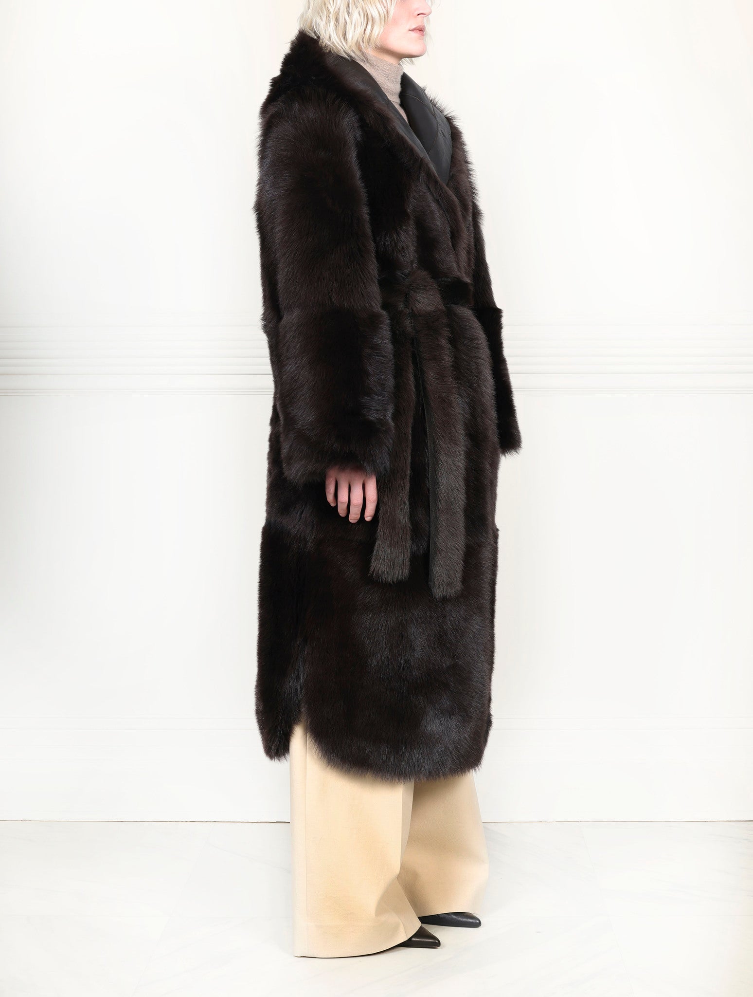 The Calista Shearling Coat