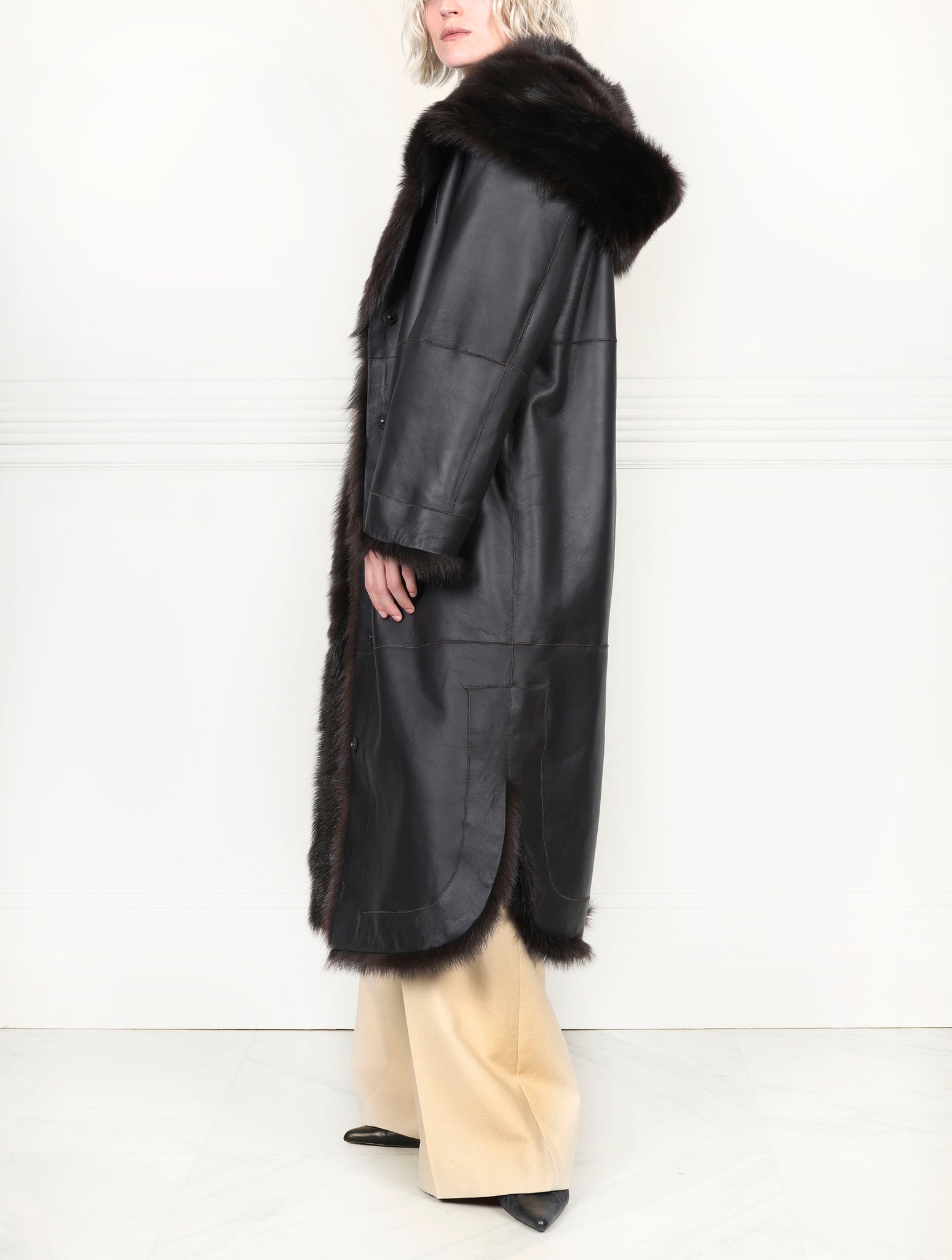 The Calista Shearling Coat