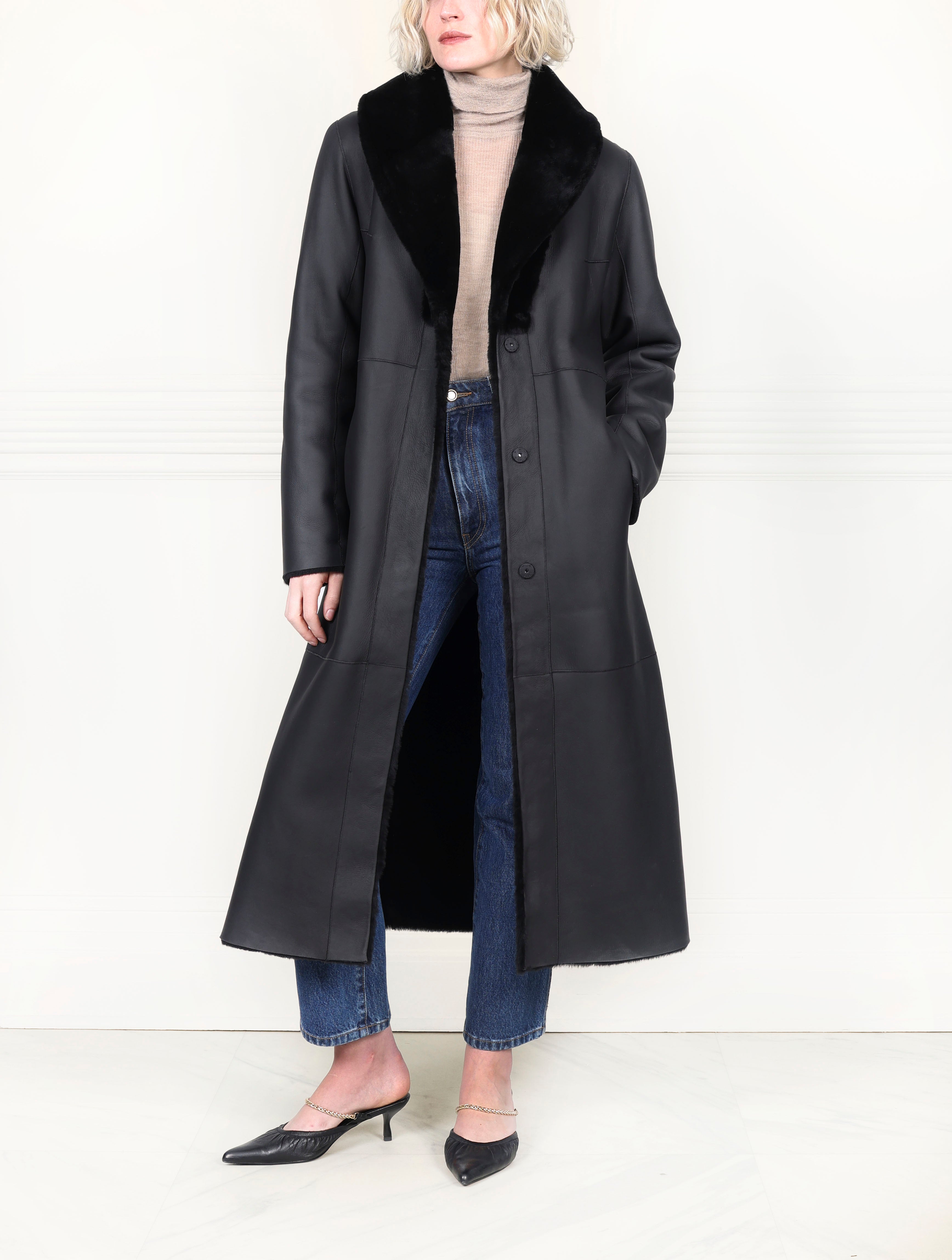 The Kenzie Shearling Coat