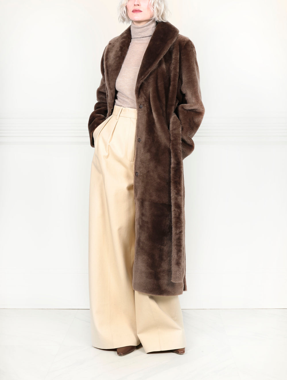 The Kenzie Shearling Coat
