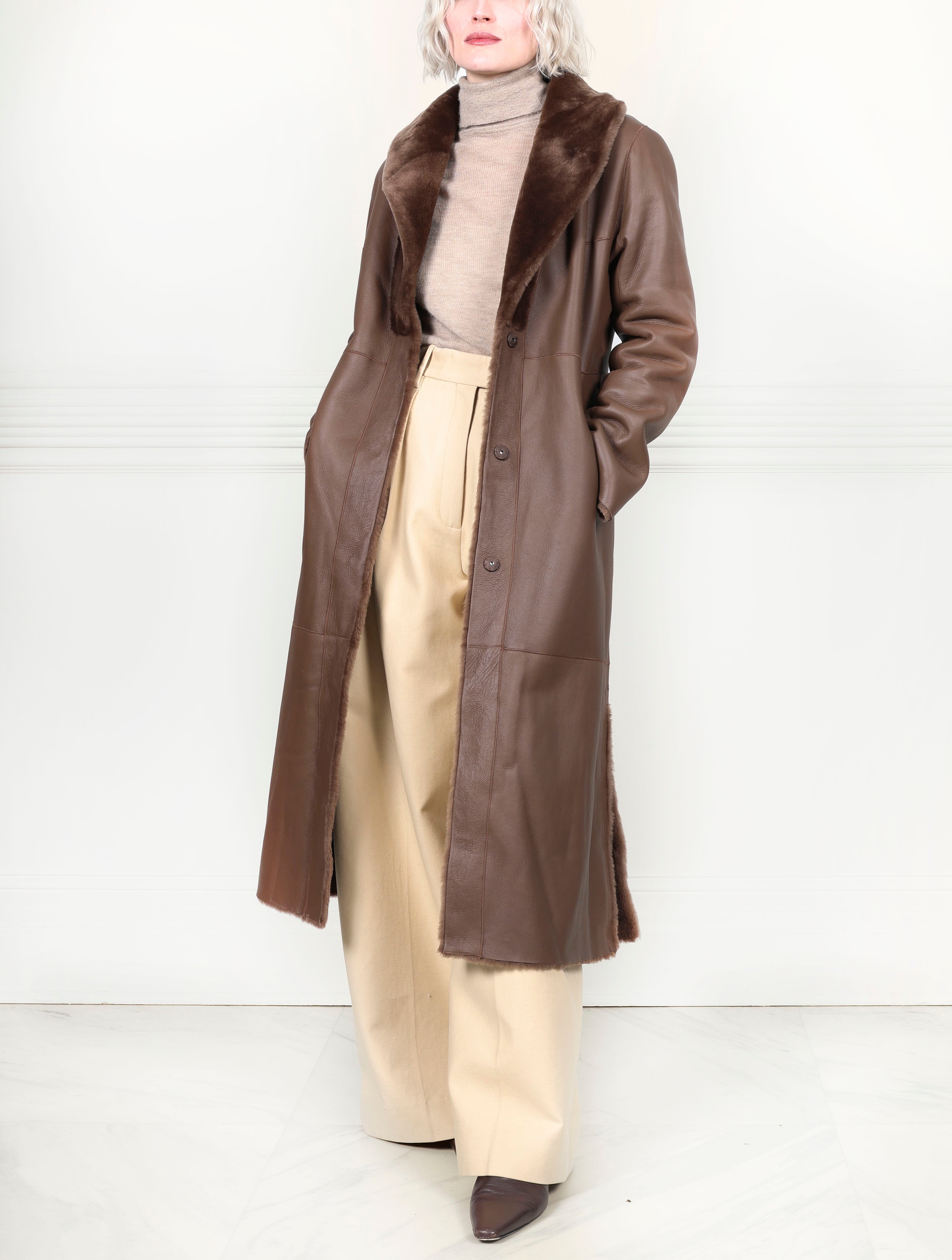 The Kenzie Shearling Coat