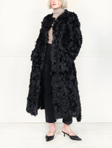 The Avery Upcycled Shearling Coat