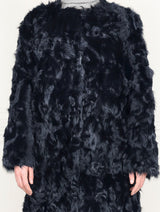 The Avery Upcycled Shearling Coat